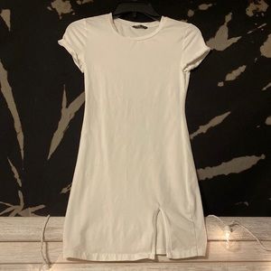White body shaping dress